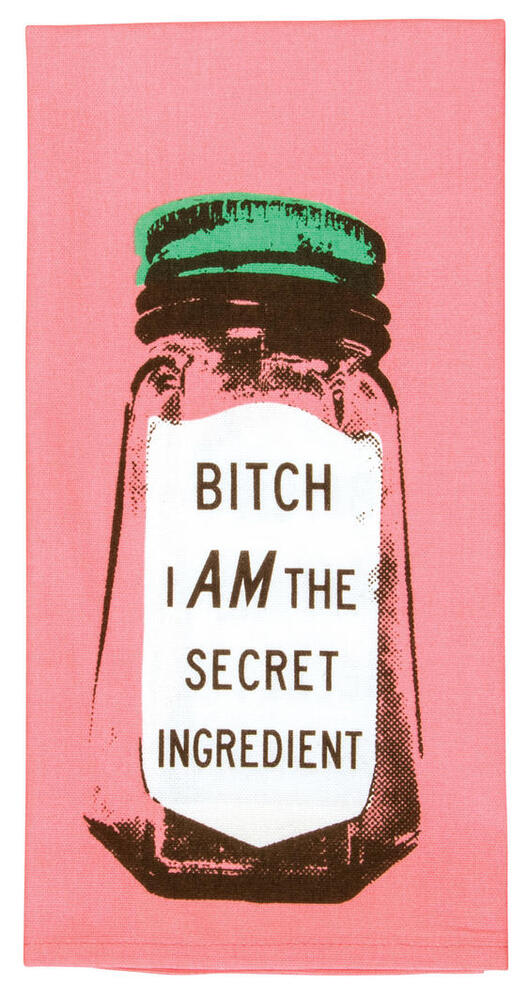 Blue Q Tea Towel - Bitch I Am The Secret Ingredient