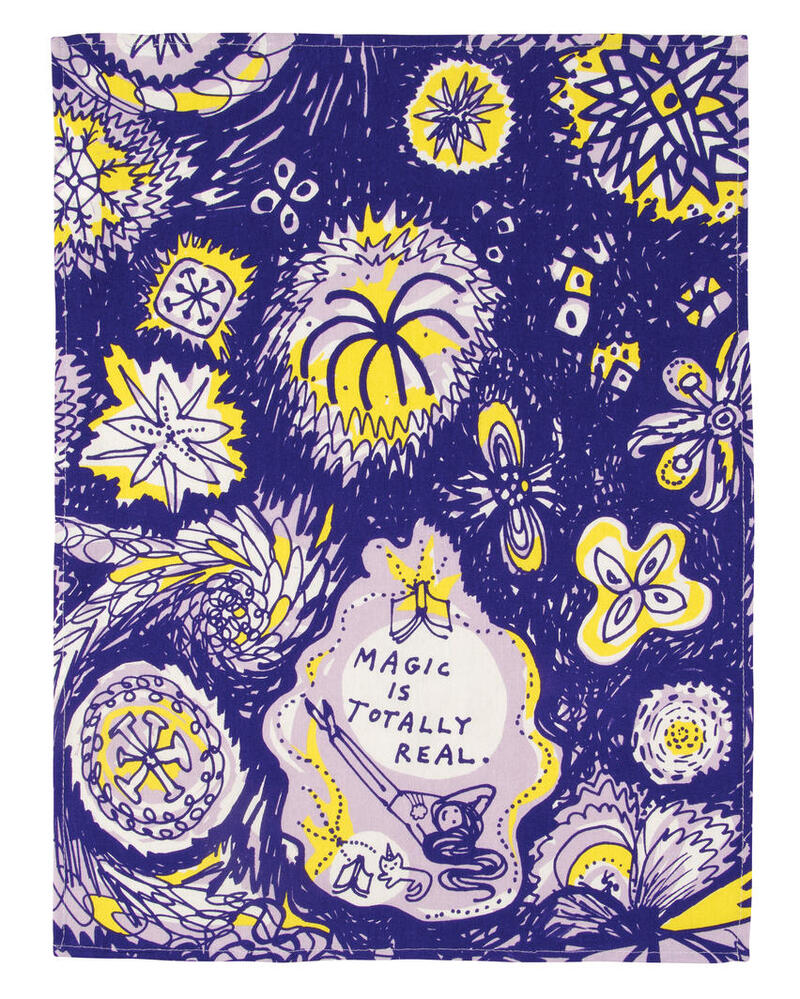 Blue Q Tea Towel - Magic Is Totally Real