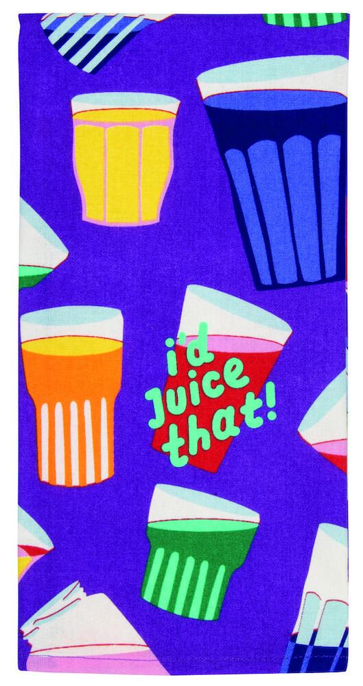 Blue Q Tea Towel - I'd Juice That