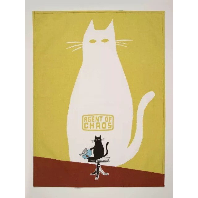 Blue Q Tea Towel - Agent Of Chaos