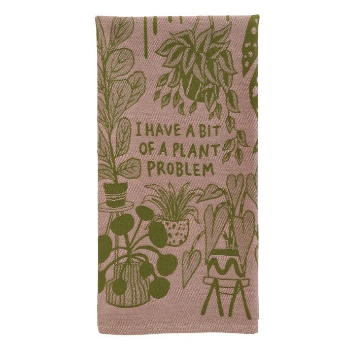 Blue Q Tea Towel - I Have A Bit Of A Plant Problem
