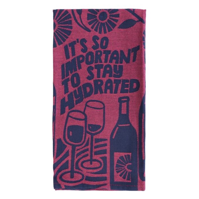 Blue Q Tea Towel - It's So Important To Stay Hydrated