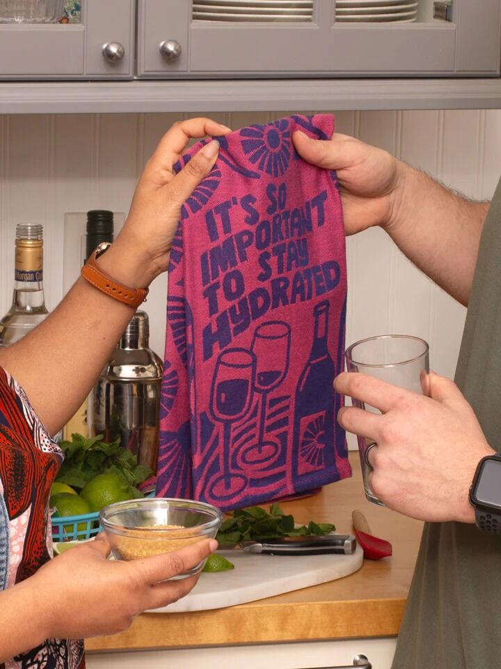 Blue Q Tea Towel - It's So Important To Stay Hydrated