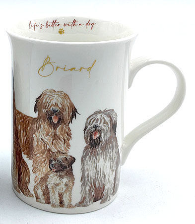 Muddy Paws - Briard Mug