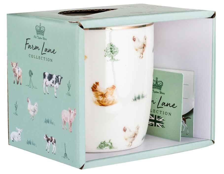 Farm Lane Mug - Chickens