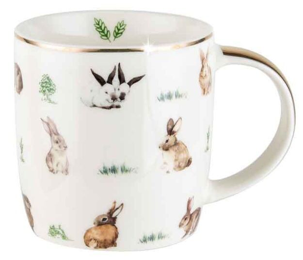 Farm Lane Mug - Bunnies