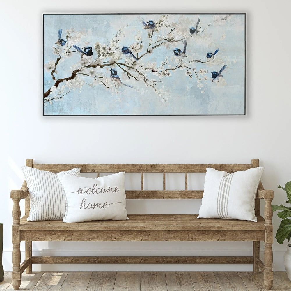 NF Living Wall Art - Tree's A Charm Painting 123x63cm