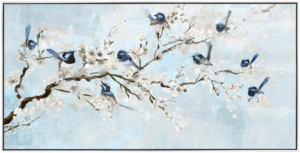 NF Living Wall Art - Tree's A Charm Painting 123x63cm