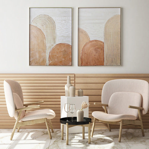 NF Living Wall Art - Arching Mad Painting 63x93cm