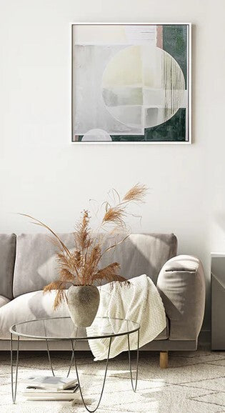 NF Living Wall Art - A Little Jaded Painting 83x83cm