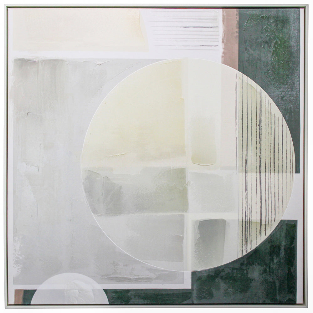 NF Living Wall Art - A Little Jaded Painting 83x83cm