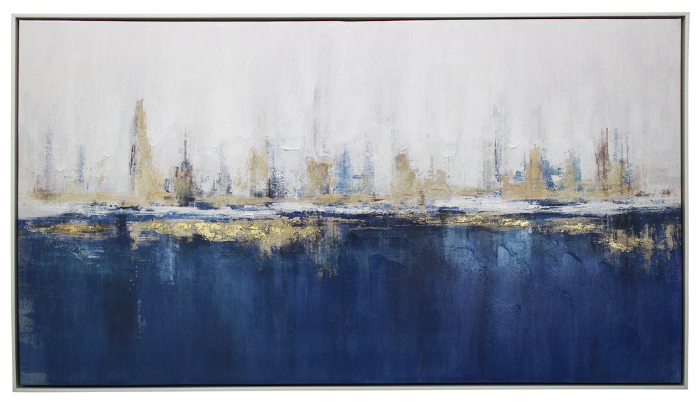 NF Living Wall Art - How Blue-tiful Painting 113x63cm