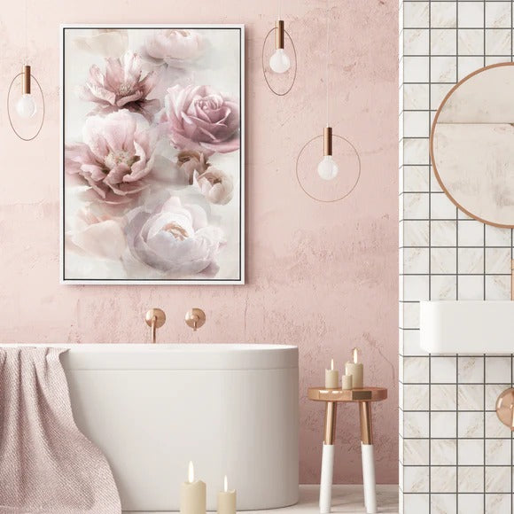 NF Living Wall Art - Rose the Bar Painting 62x92cm