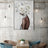 NF Living Wall Art - Point of Woo Painting 62x92cm