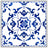 NF Living Wall Art - Tile of Man Painting 52x52cm