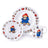 Paddington Bear by English Ladies - Children's Tableware 3pc Set