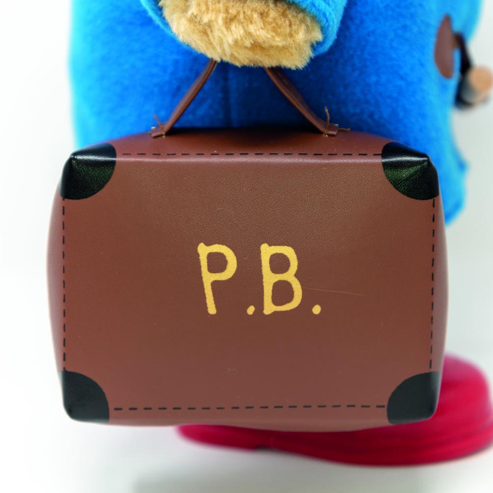 Paddington Bear Plush - Classic Paddington with Boots and Suitcase 34cm