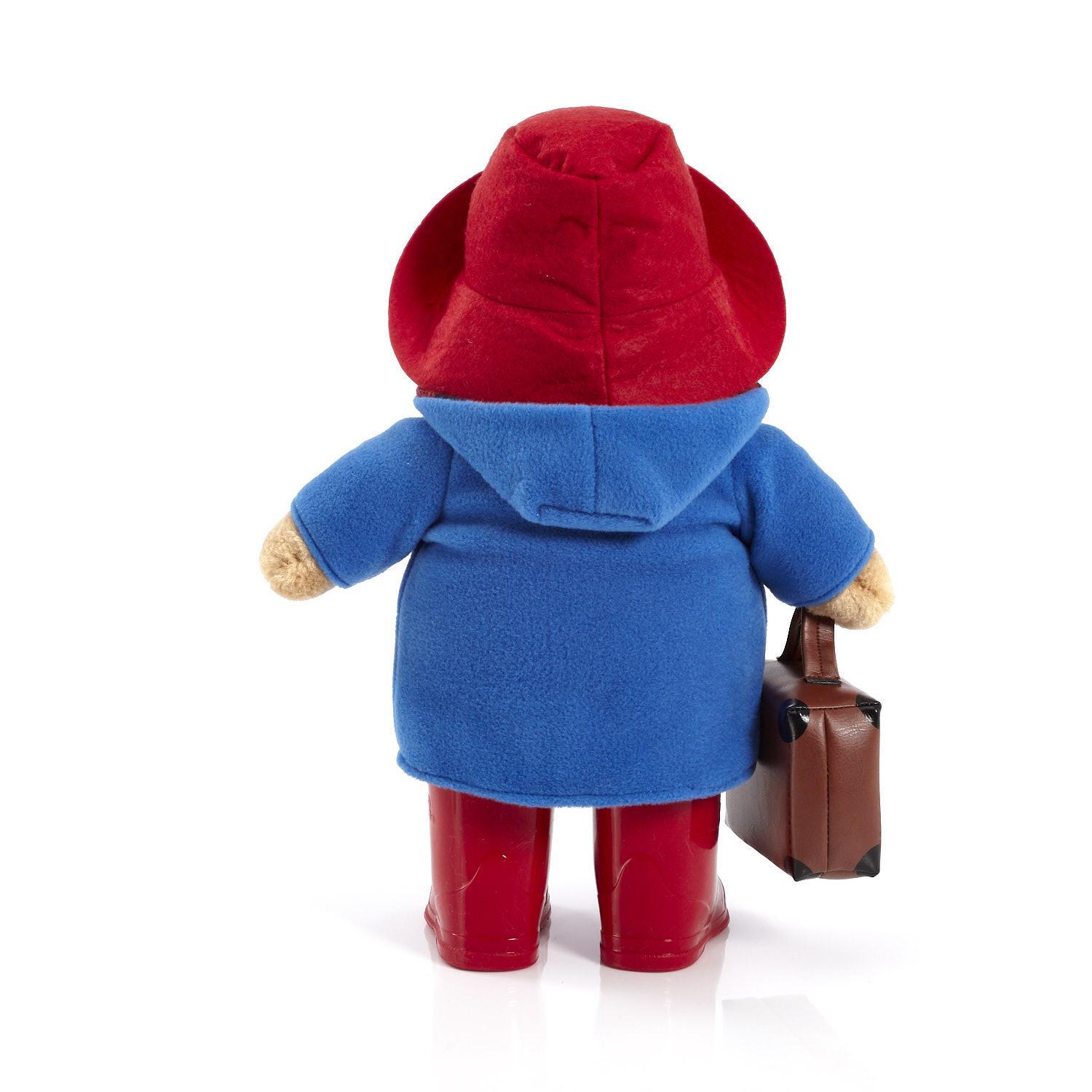 Paddington Bear Plush - Classic Paddington with Boots and Suitcase 34cm