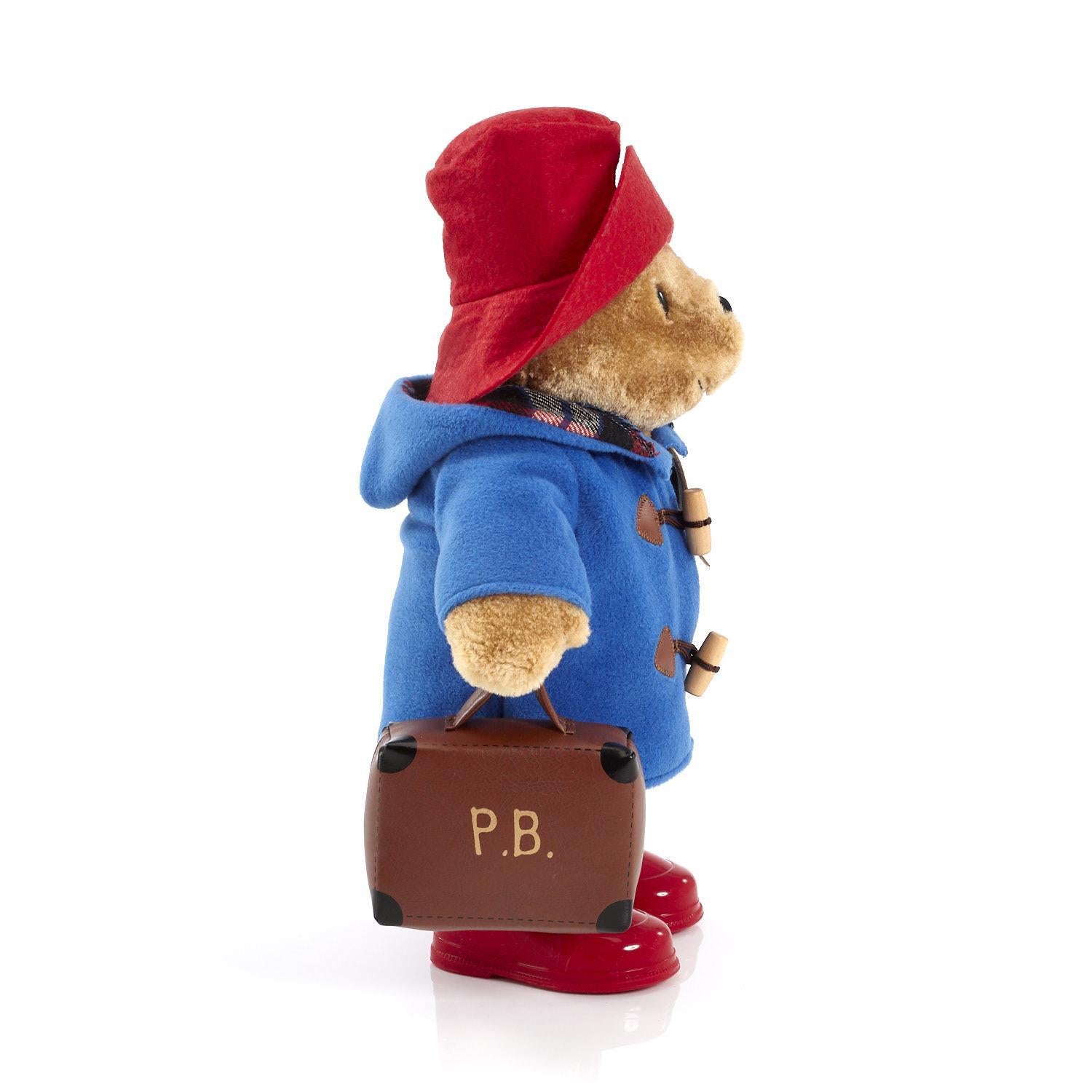 Paddington Bear Plush - Classic Paddington with Boots and Suitcase 34cm
