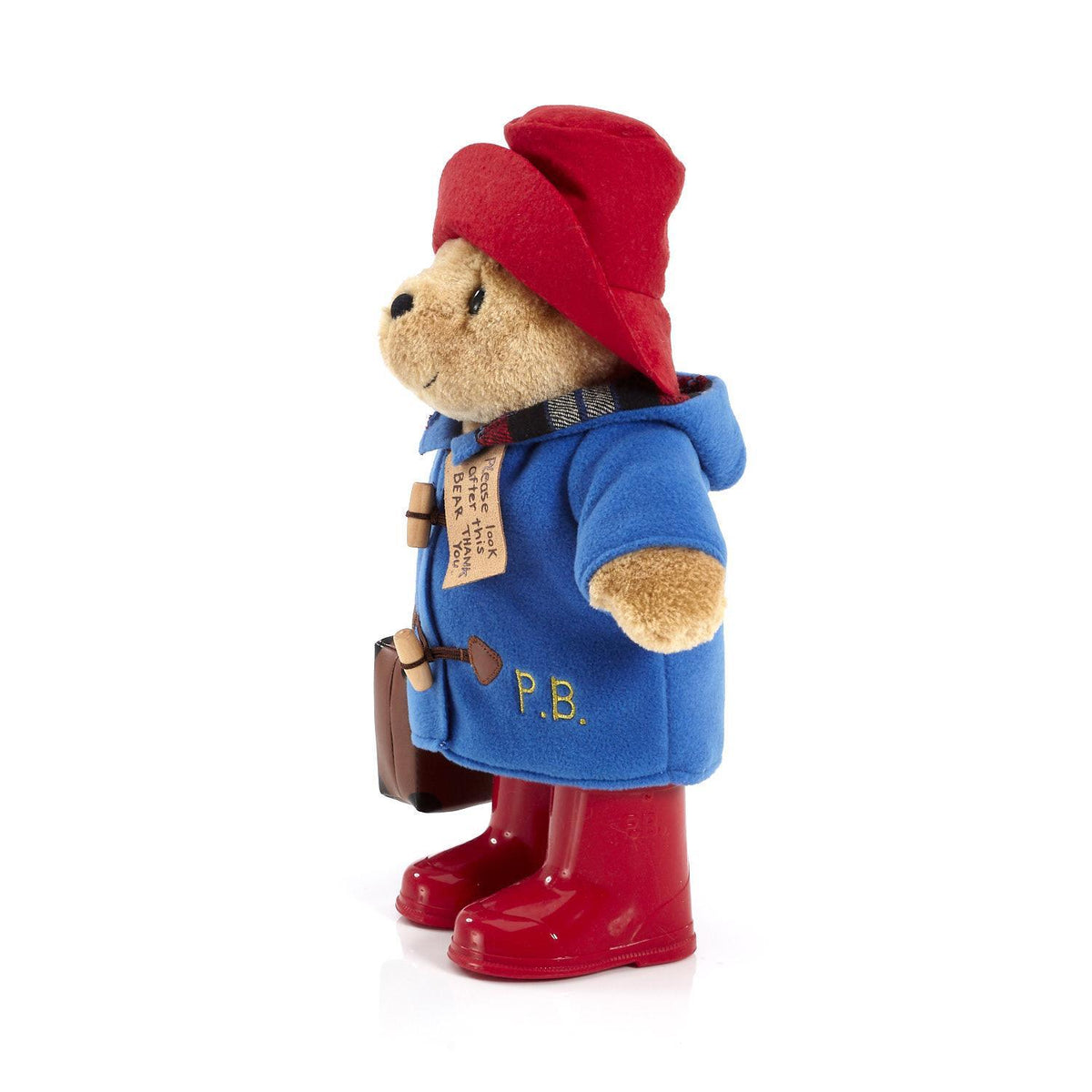 Paddington Bear Plush - Classic Paddington with Boots and Suitcase 34cm