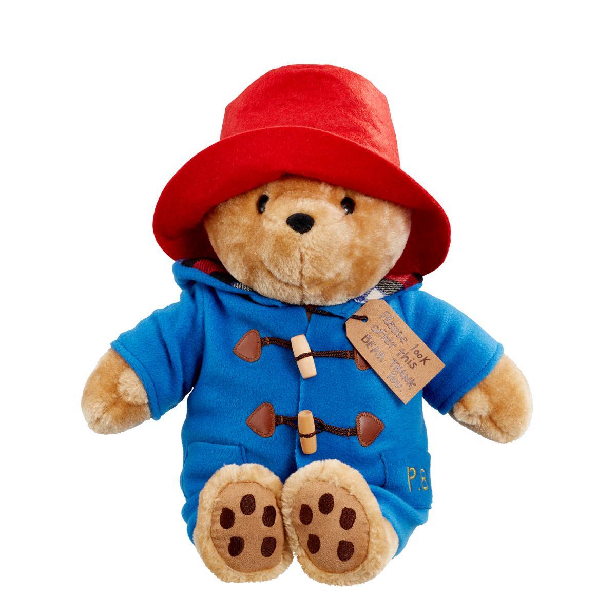 Paddington Bear Plush - Cuddly Classic Paddington Sitting 30cm