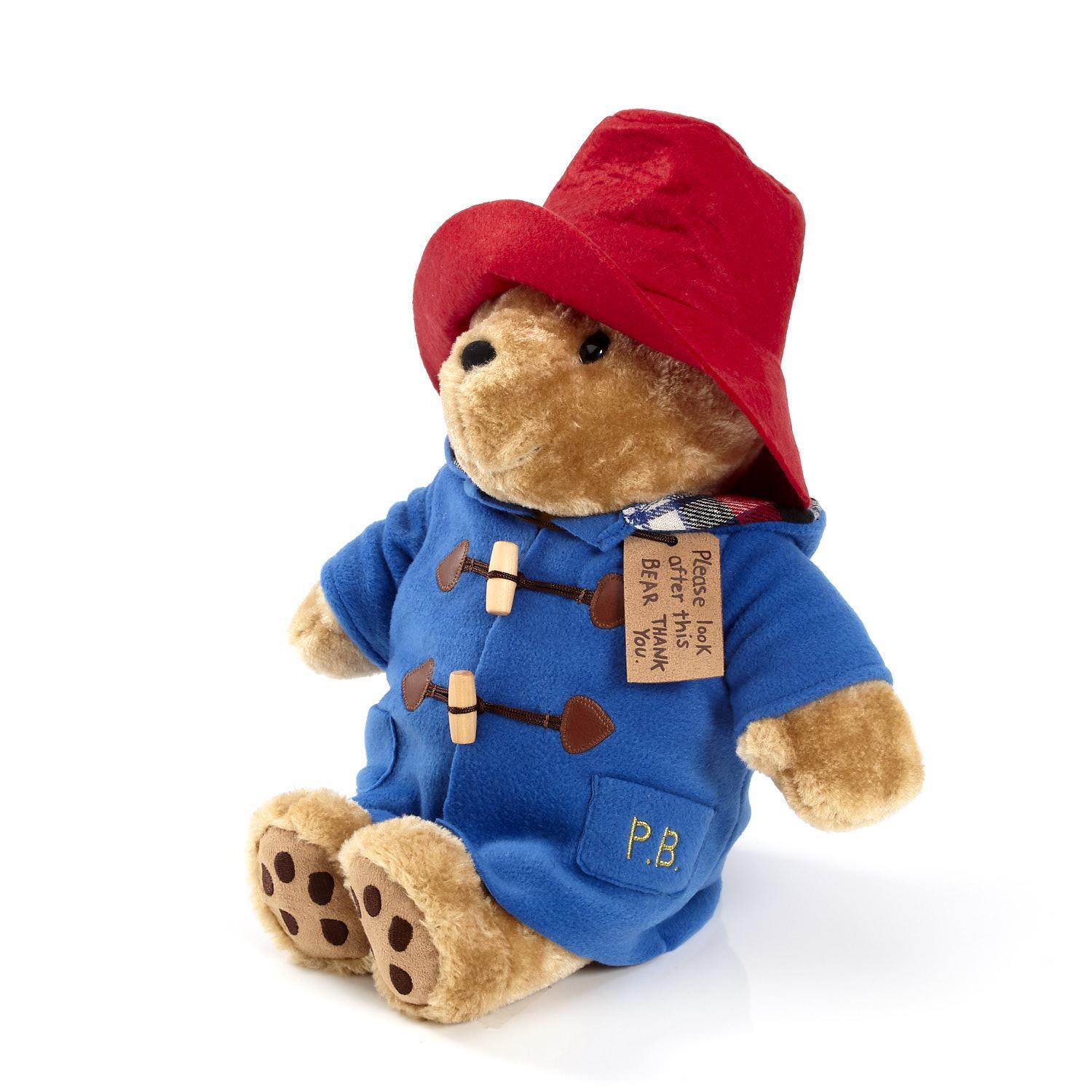 Paddington Bear Plush - Cuddly Classic Paddington Sitting 30cm