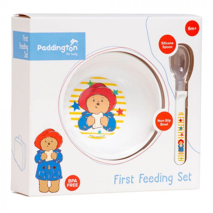 Paddington Bear Baby First Feeding Set