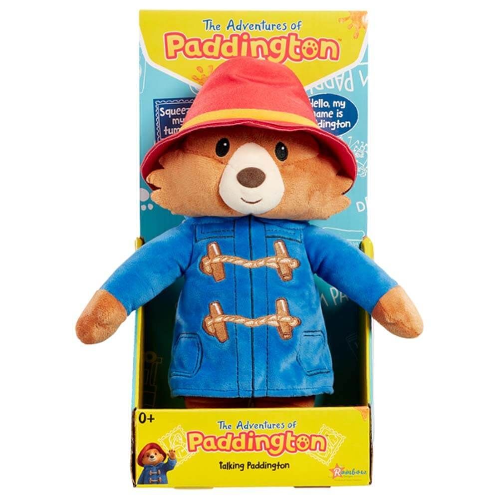 Paddington Bear Plush - Talking Toy 28cm