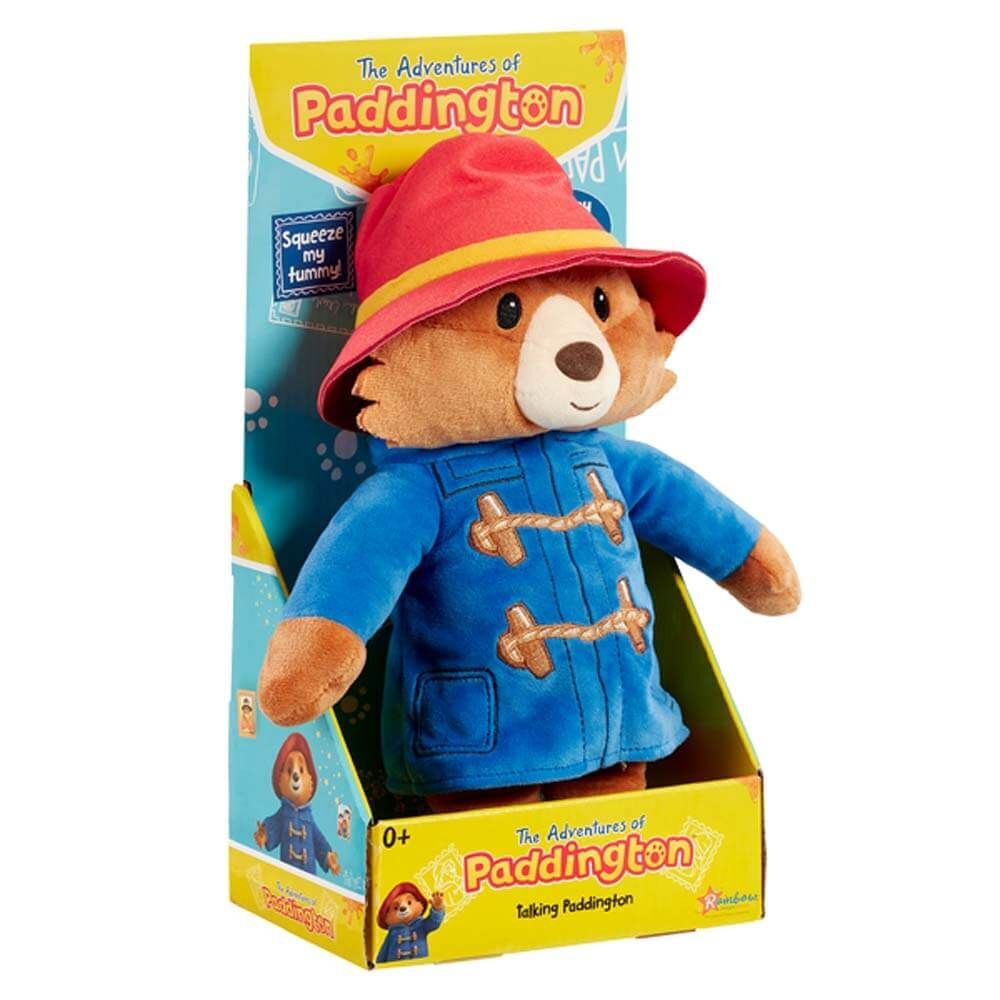Paddington Bear Plush - Talking Toy 28cm