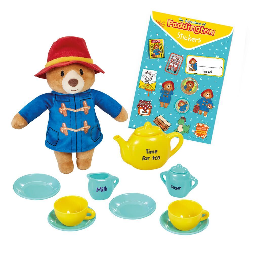Paddington Bear Tea Set In Suitcase
