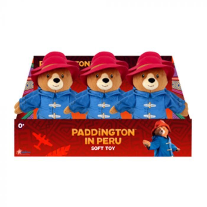 Paddington Bear Plush - Paddington in Peru Small 20cm