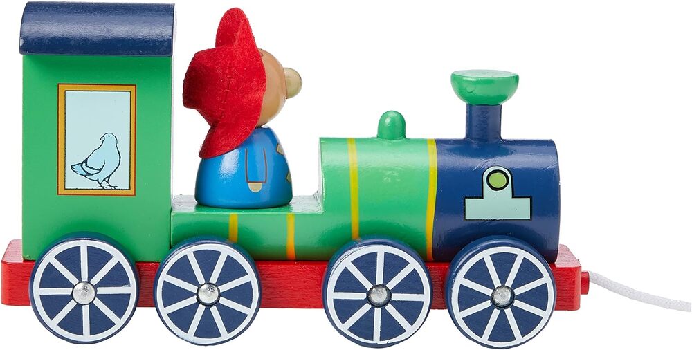 Paddington Bear Wooden Steam Train Pull Along