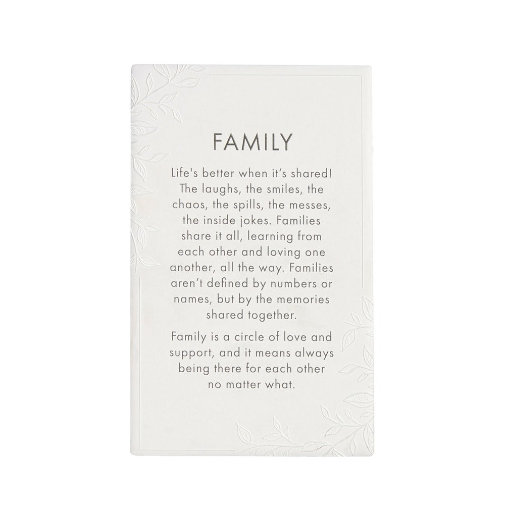 Splosh Precious Quotes Plaque - Family