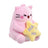 Pembe the Pink Cat Plush - Laughing