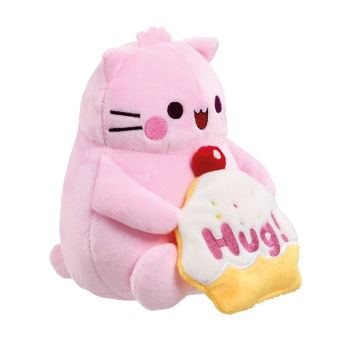 Pembe the Pink Cat Plush - Hug