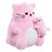 Pembe the Pink Cat Plush - Pembe & Little Pembe