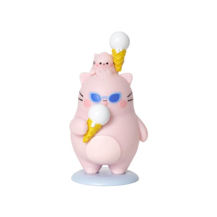Pembe the Pink Cat Blind Box - Mini Figurine & Sticker