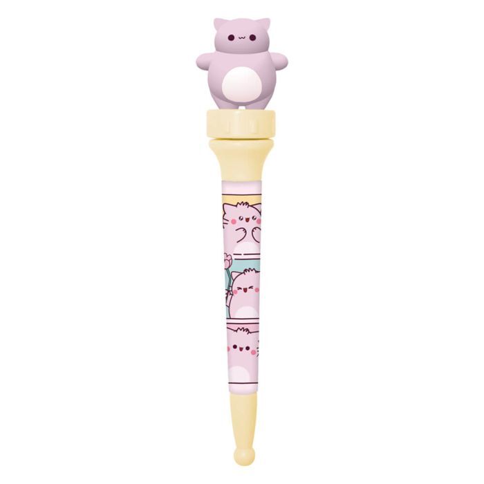 Pembe the Pink Cat - Spinny Pen