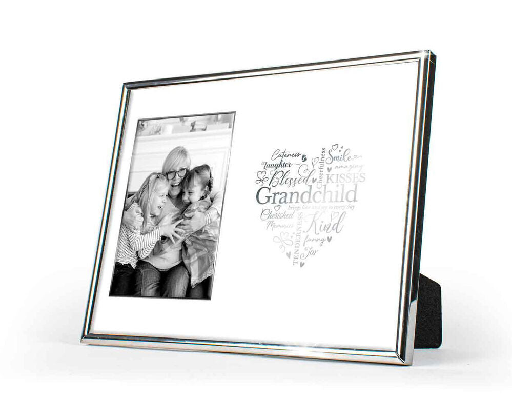 Grandchild Silver-Edged Photo Frame