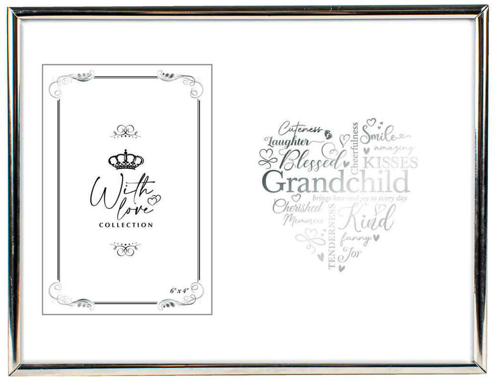 Grandchild Silver-Edged Photo Frame