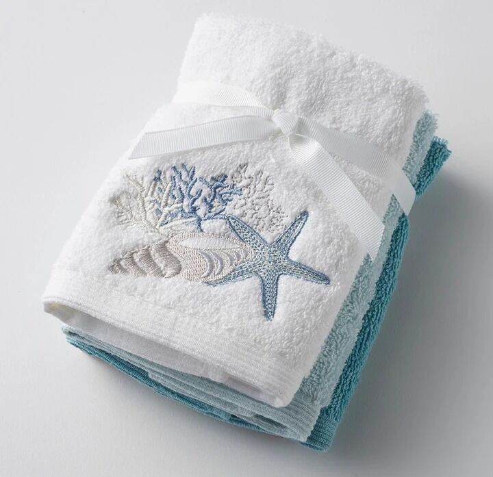 Pilbeam Living - Seaside Face Washer (Set of 3)