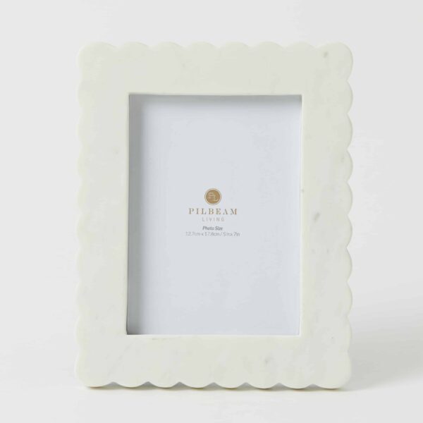 Pilbeam Living - Oberon White Photo Frame 5x7