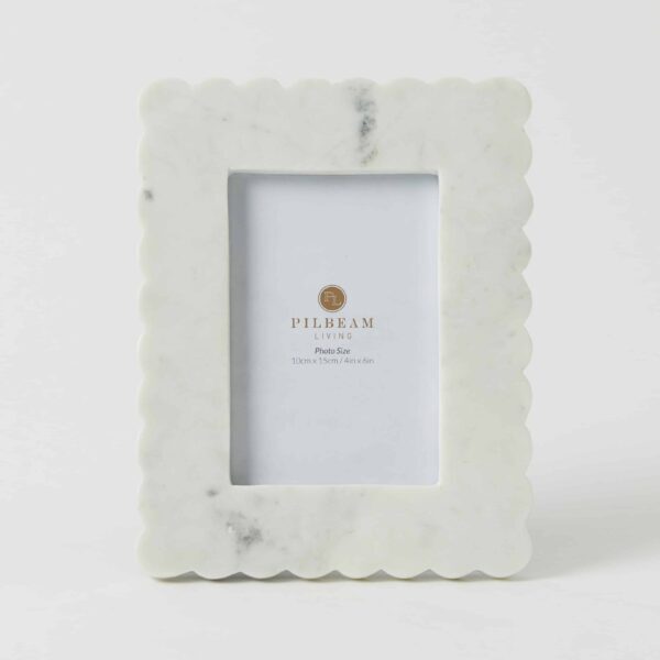 Pilbeam Living - Oberon White Photo Frame 4x6