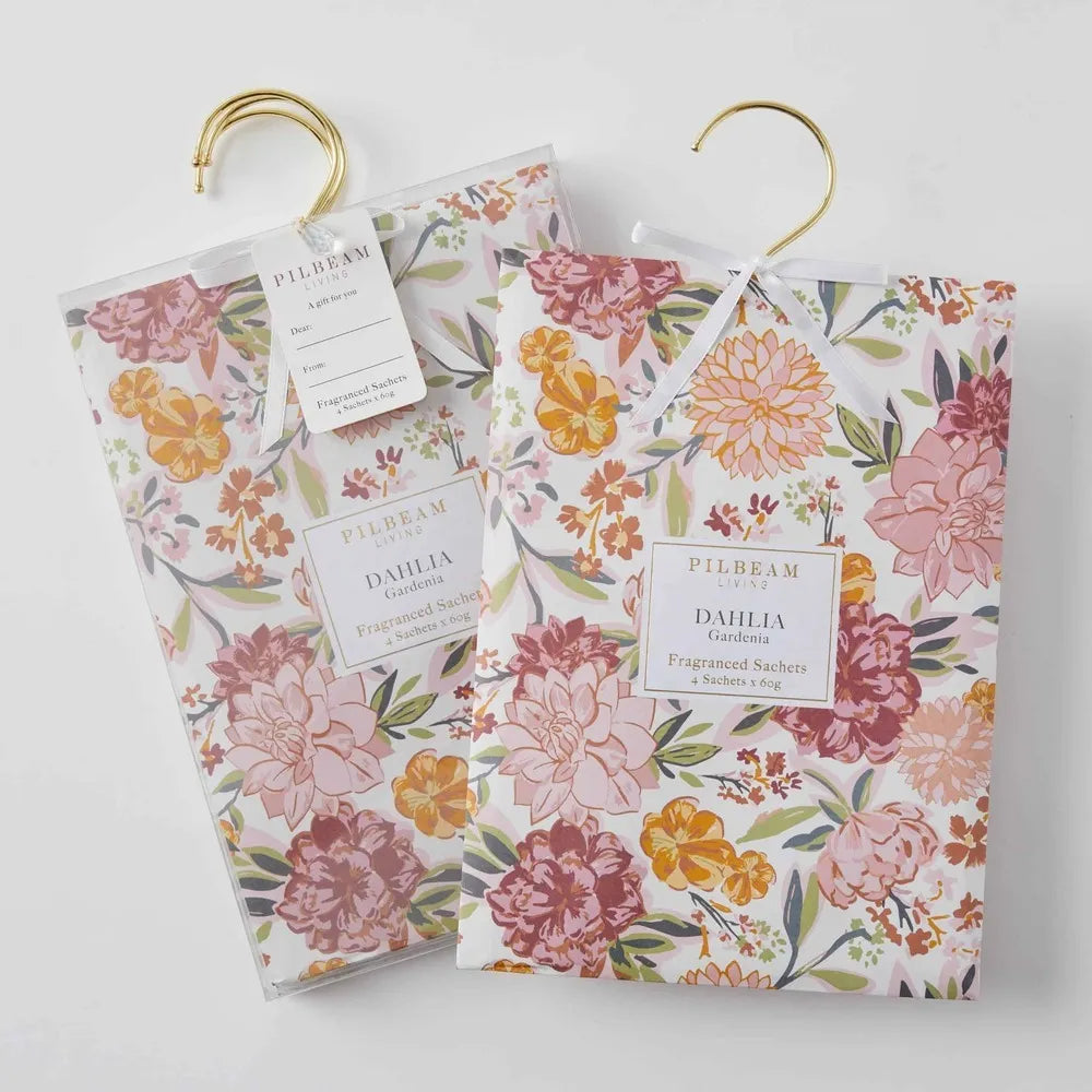 Pilbeam Living - Dahlia Scented Hanging Sachets