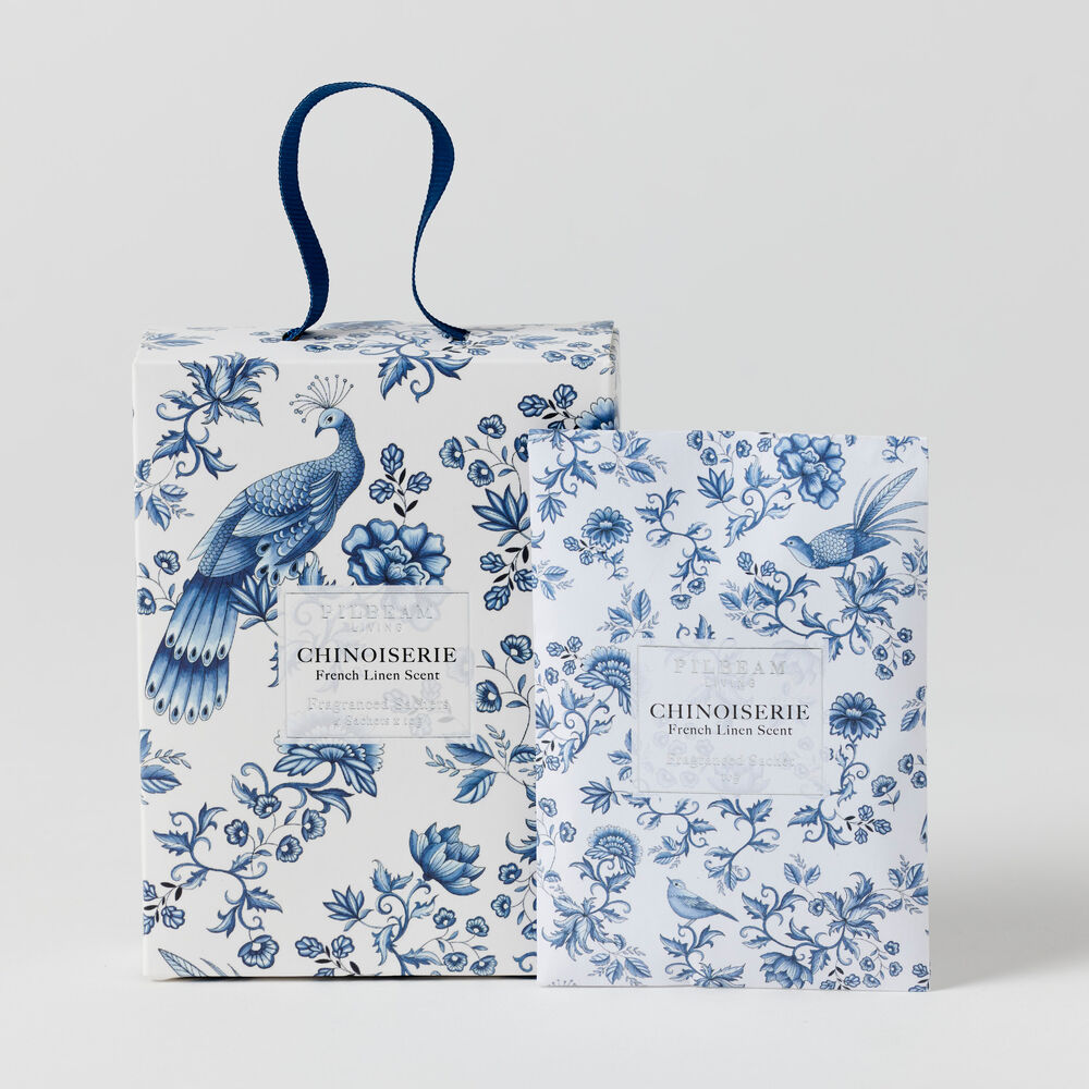 Pilbeam Living - Chinoiserie Mini Scented Sachets (Pack of 4)