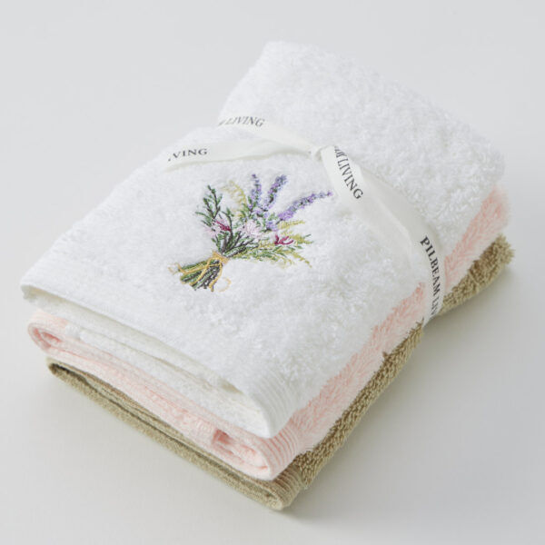 Pilbeam Living - Floral Garden Face Washer (Set of 3)