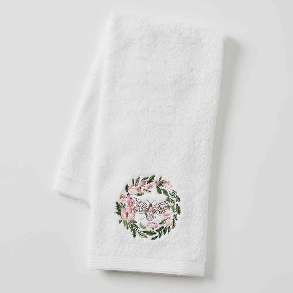 Pilbeam Living - Floral Bee Hand Towel