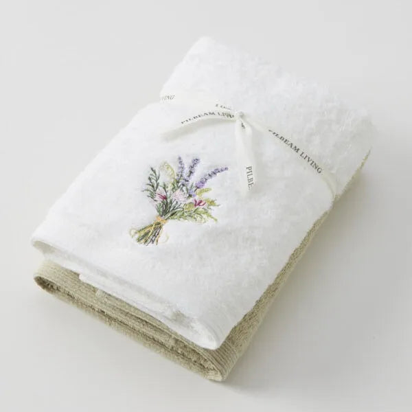 Pilbeam Living - Floral Garden Hand Towel (Set of 2)