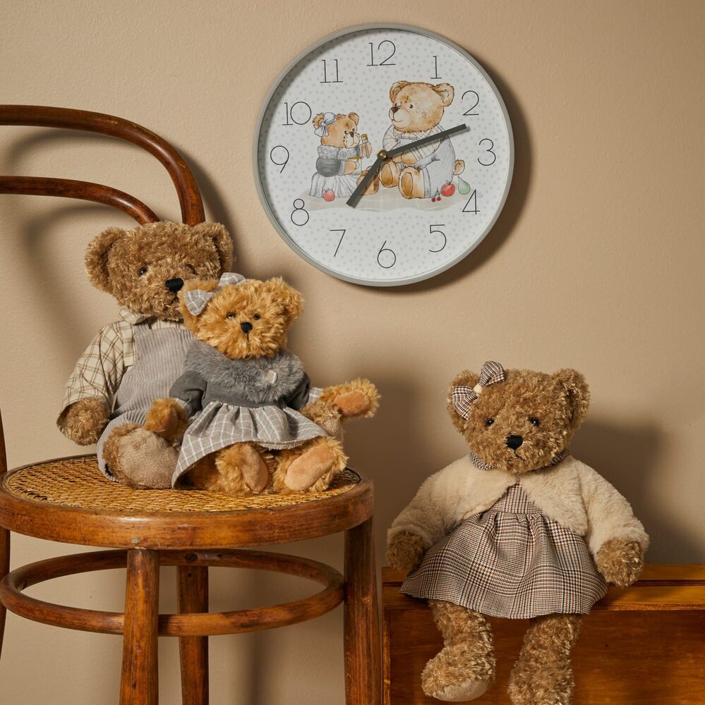 Notting Hill Bear - Wall Clock