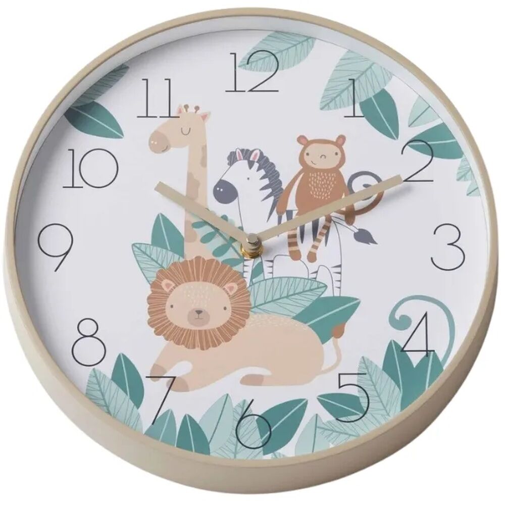 Pilbeam Jiggle & Giggle - Safari Wall Clock